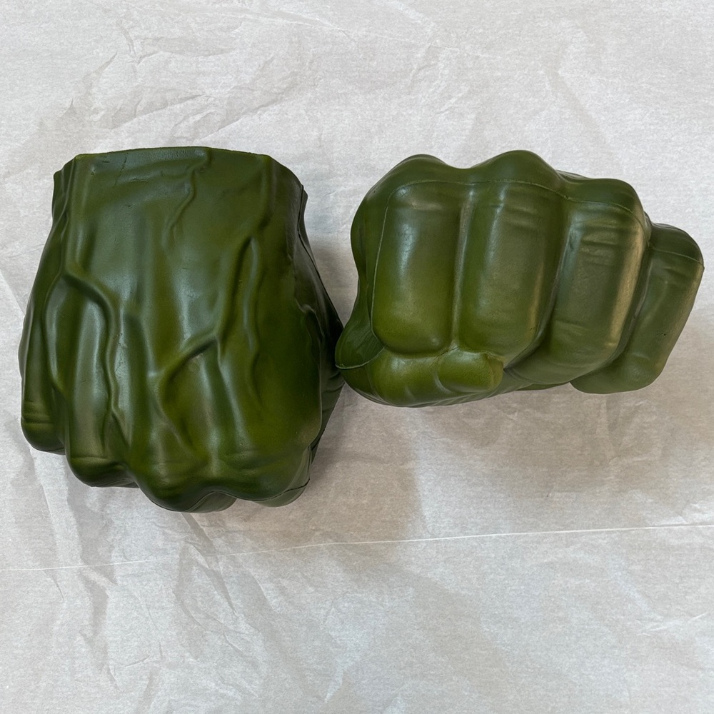 Green Hulk Fist Gloves